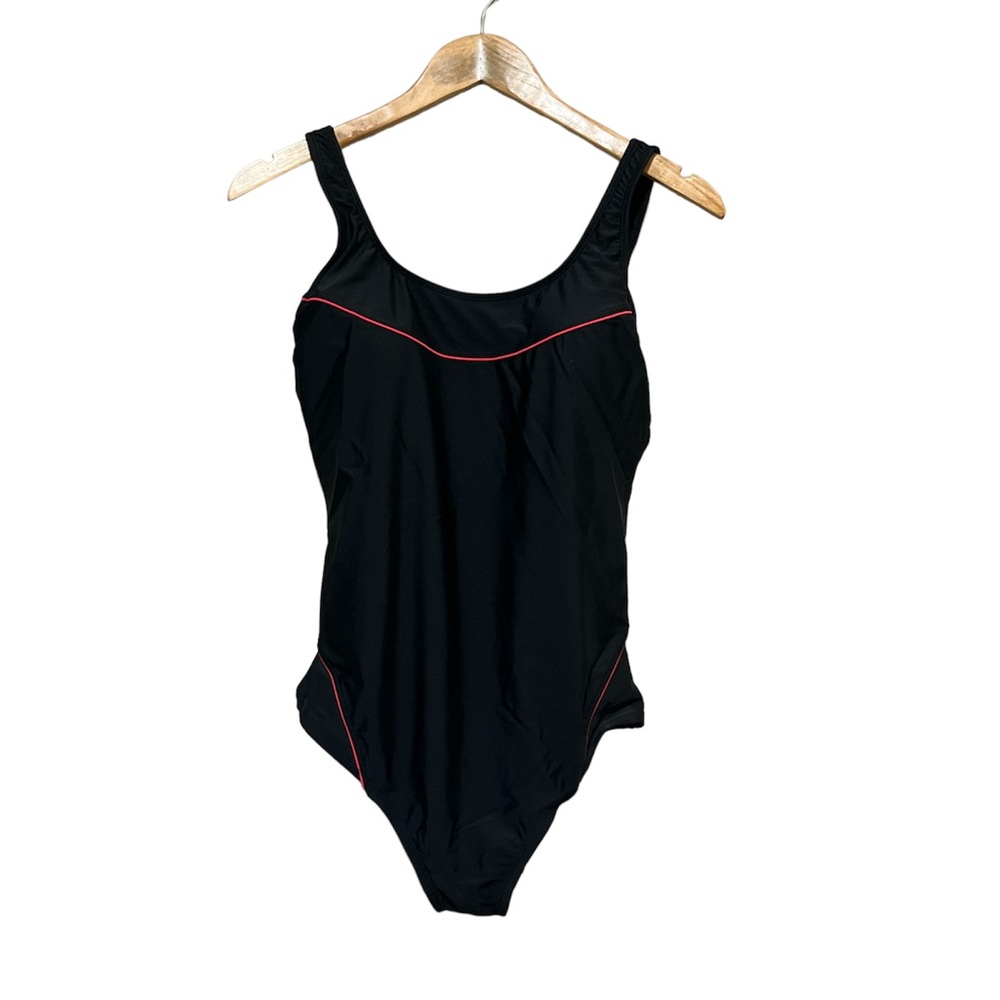 Catalina black red swimsuit sz XL